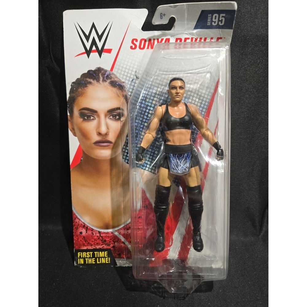 WWE Sonya Deville Mattel Basic Series 95 Chase Version, Opened Package
